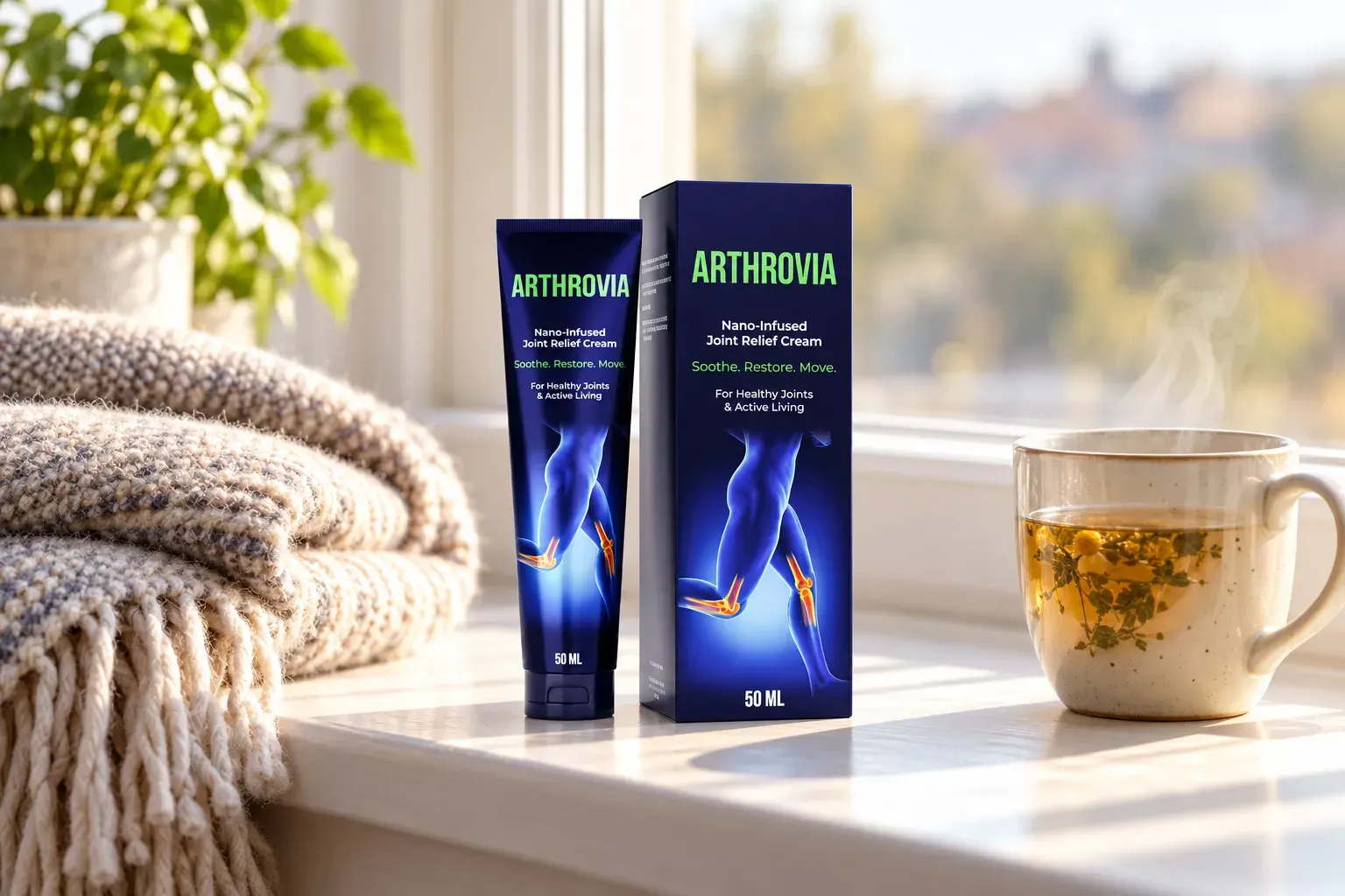 Arthrovia — le produit au quotidien