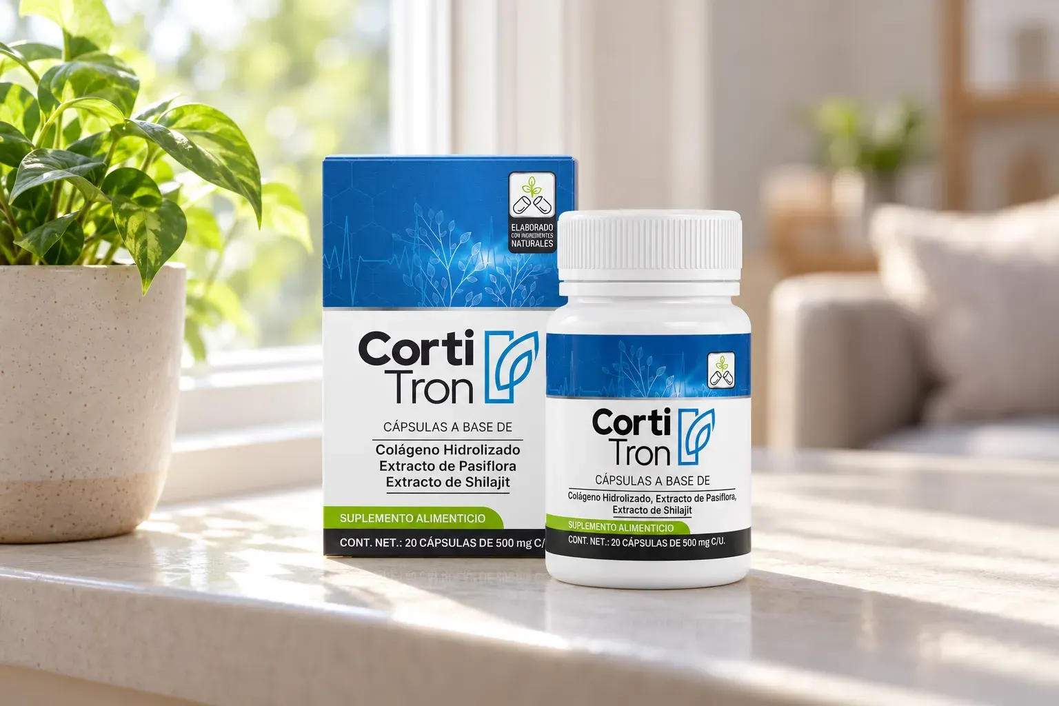 Cortitron — le produit au quotidien