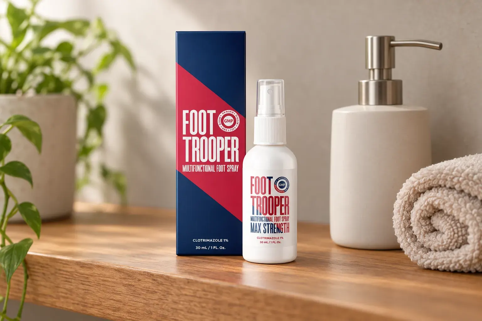 Foot Trooper — le produit au quotidien