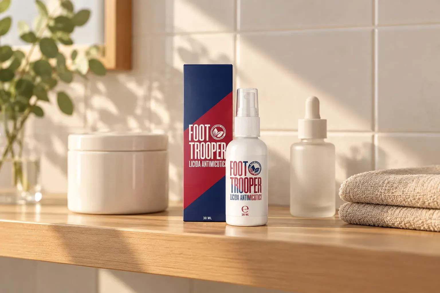 Foot Trooper-средство от грибка — le produit au quotidien