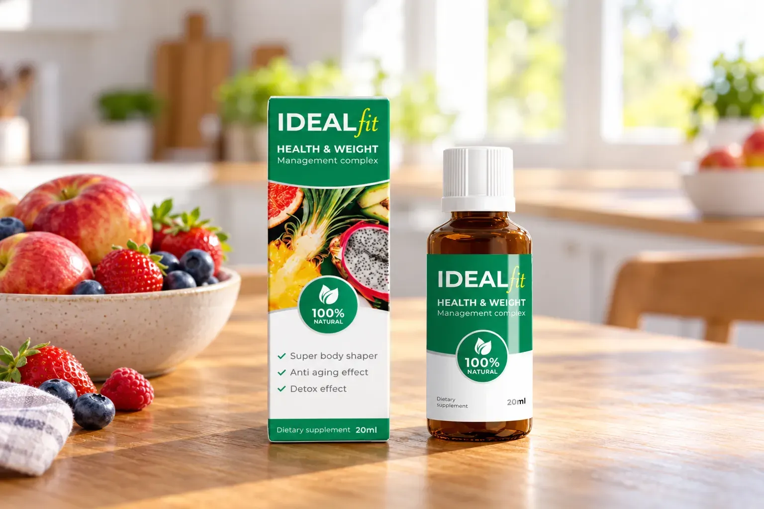 IdealFit — le produit au quotidien