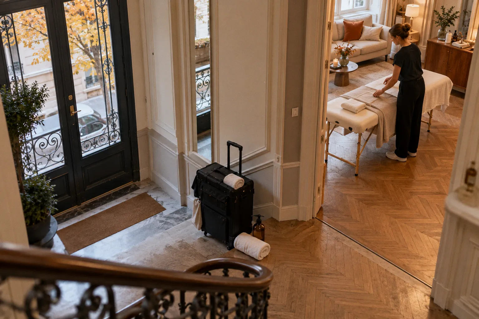 Immersion dans le soin signature sur mesure des Suites LB Facialistes