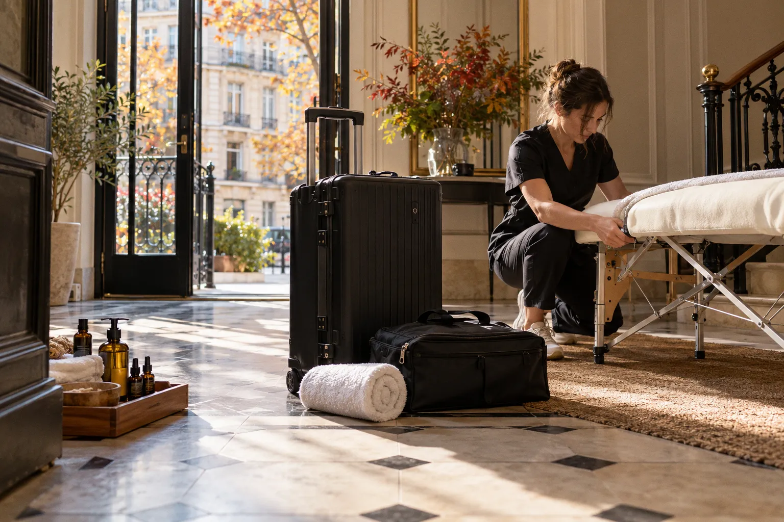 Madison : séance de massage aux pierres chaudes de 90 minutes pour l’automne