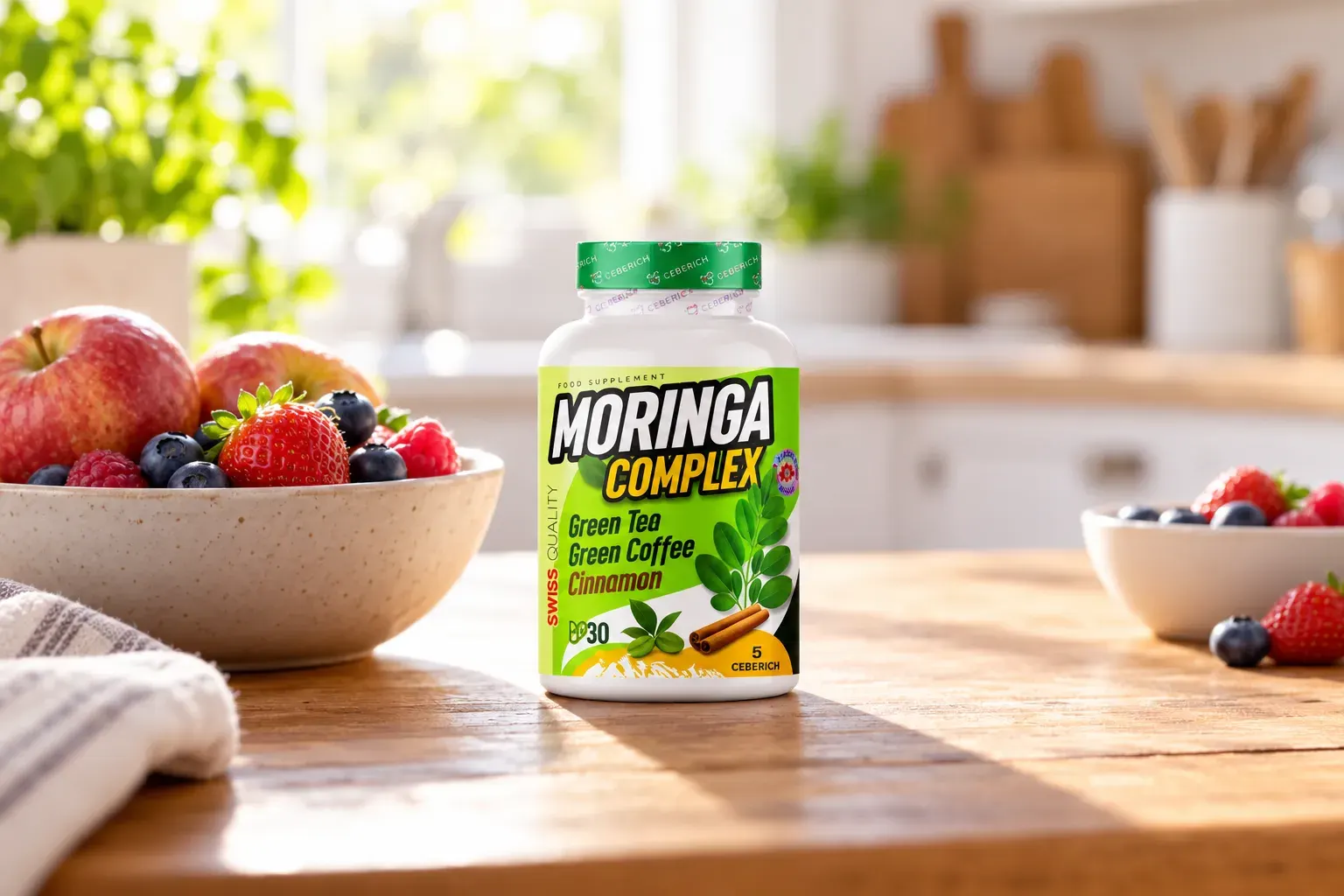 Moringa Complex — le produit au quotidien