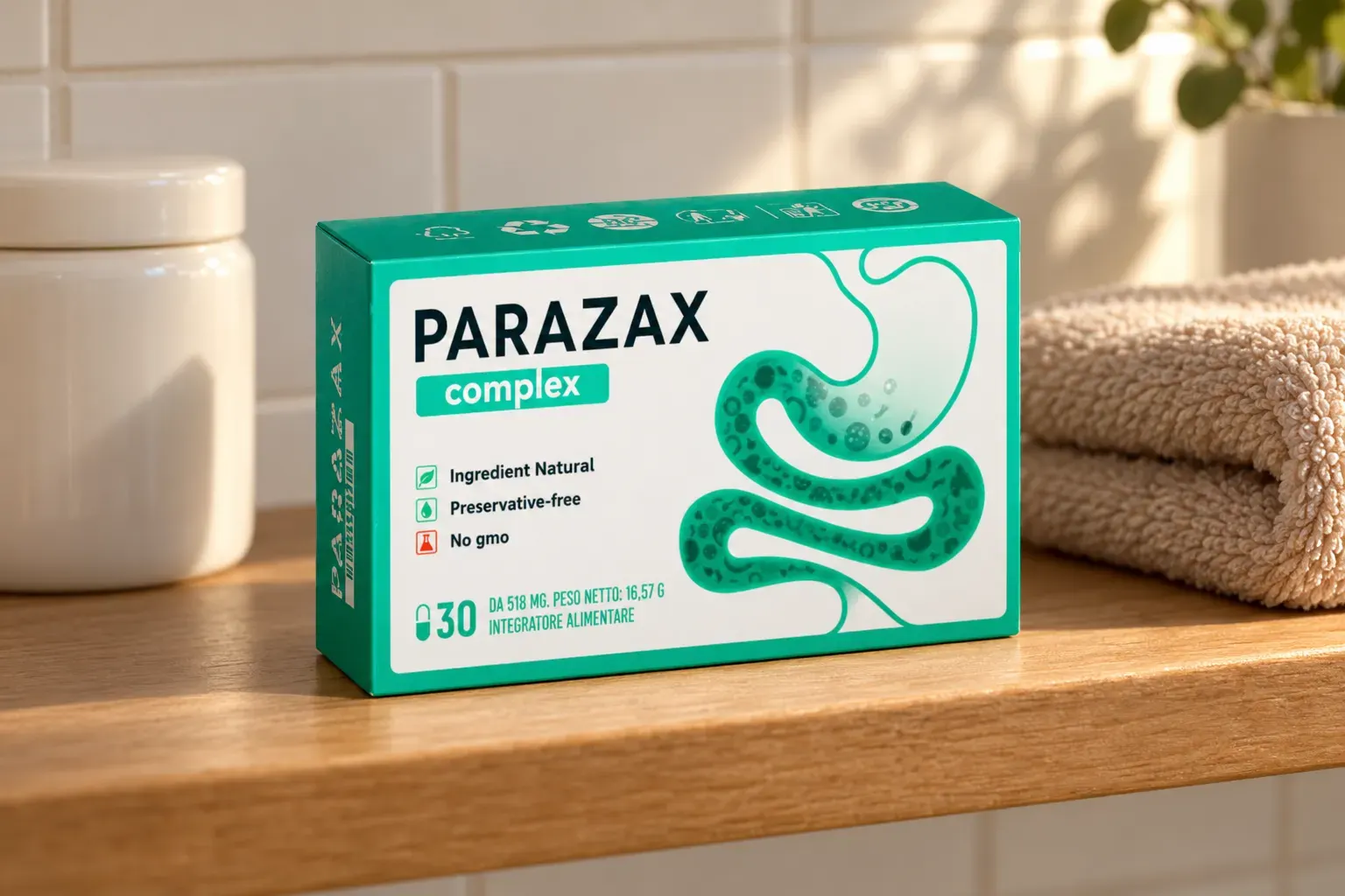 Parazax Complex — le produit au quotidien