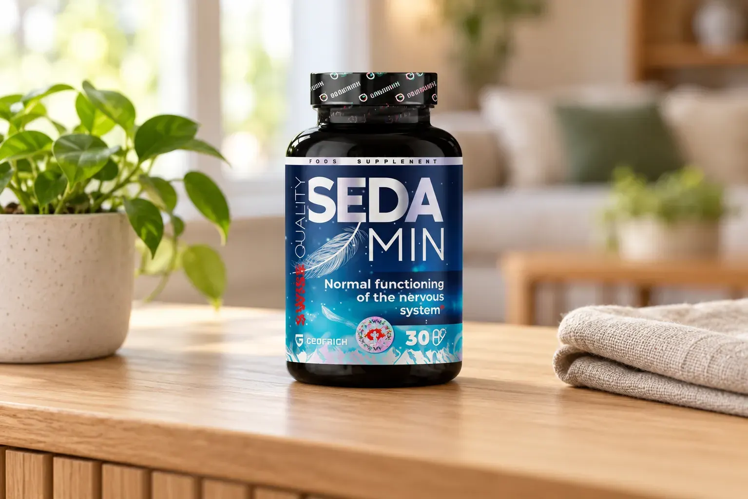 Sedamin — le produit au quotidien