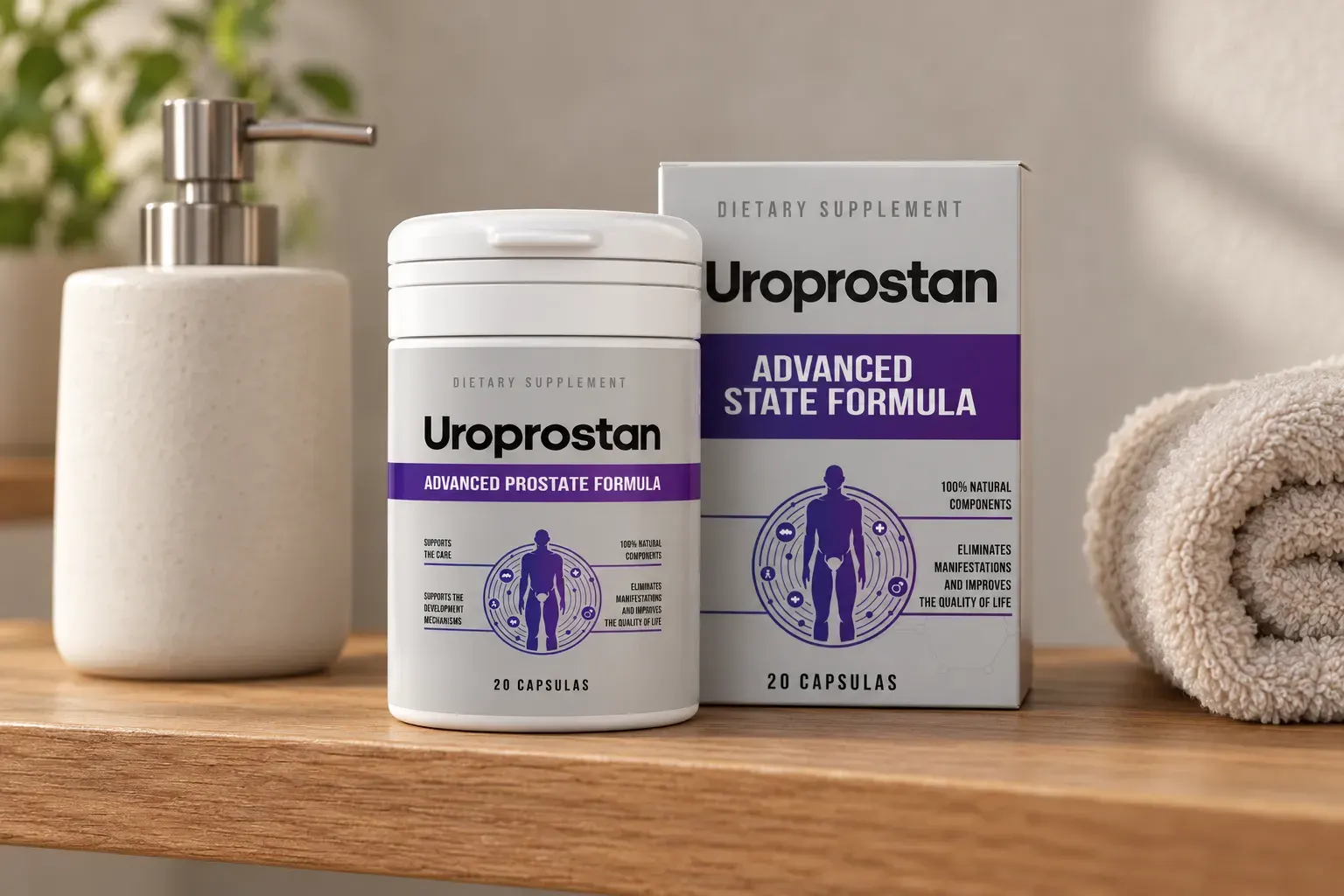 Uroprostan — le produit au quotidien